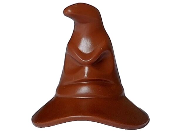 Minifigure, Headgear Hat, Wizard / Witch with Face (HP Sorting Hat)